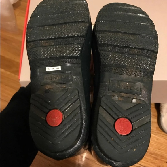 Tall Hunter Gloss Rain boots - Hunter Green - Picture 7 of 11